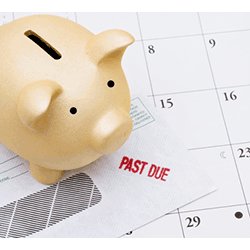 Credit card late payment and