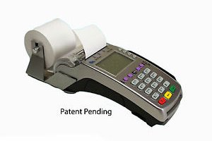 How to feed paper Verifone VX520?