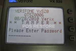 Verifone VX520 reset password